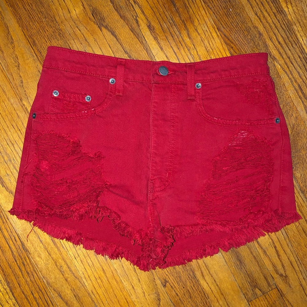Carmar Distressed Shorts